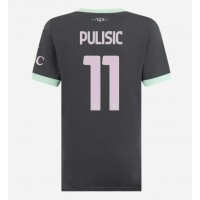 AC Milan Christian Pulisic #11 Tredje Tröja Kvinnor 2024-25 Korta ärmar